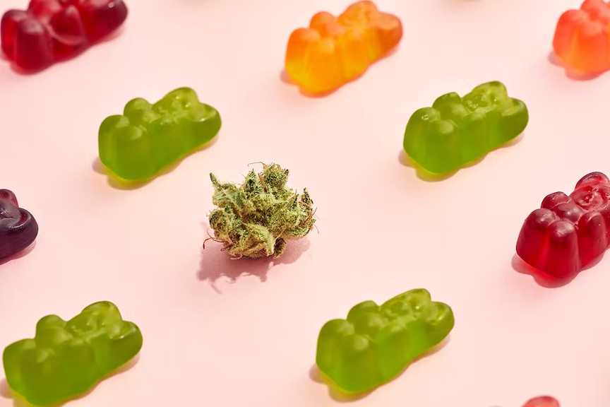 Cannabis infused gummies